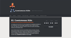 Desktop Screenshot of comicmesse-koeln.de